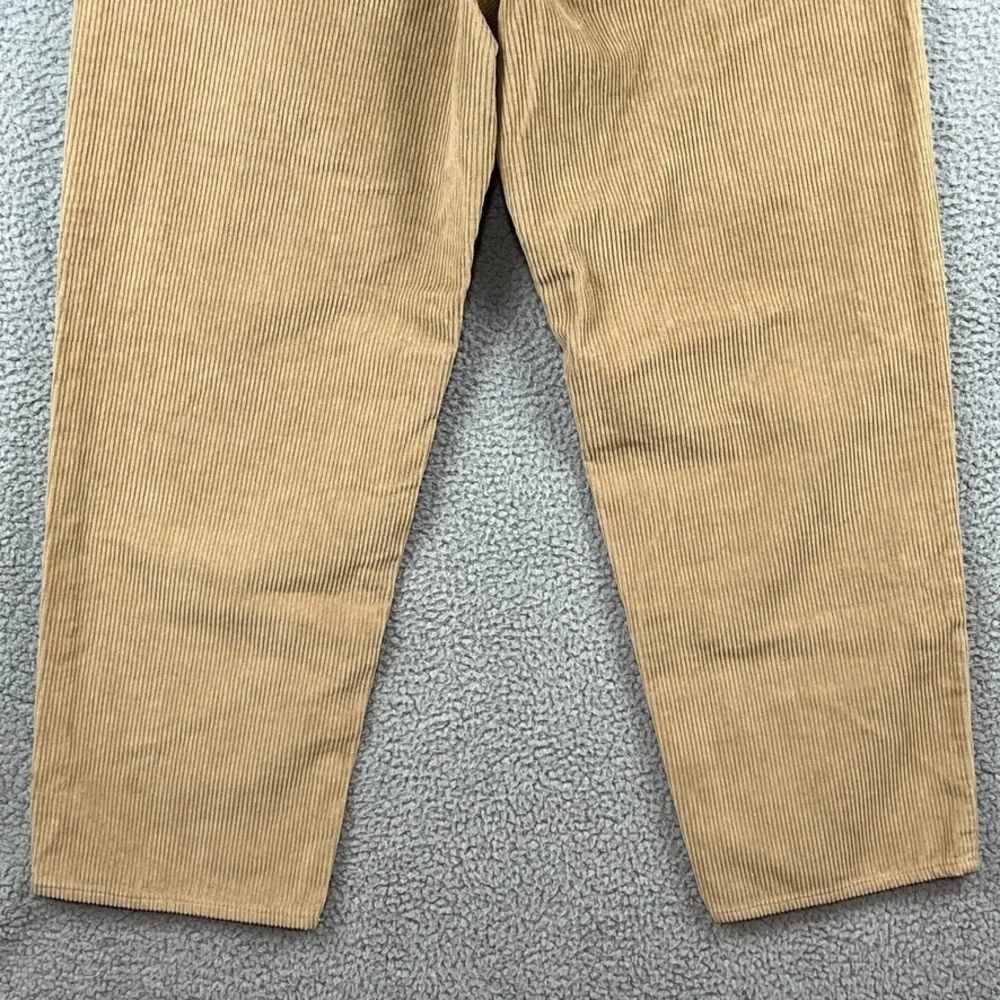 NWD Empyre Corduroy‎ Sk8 Pants Mens 34 Khaki Beige Loose Fit Cord Skater 34x30